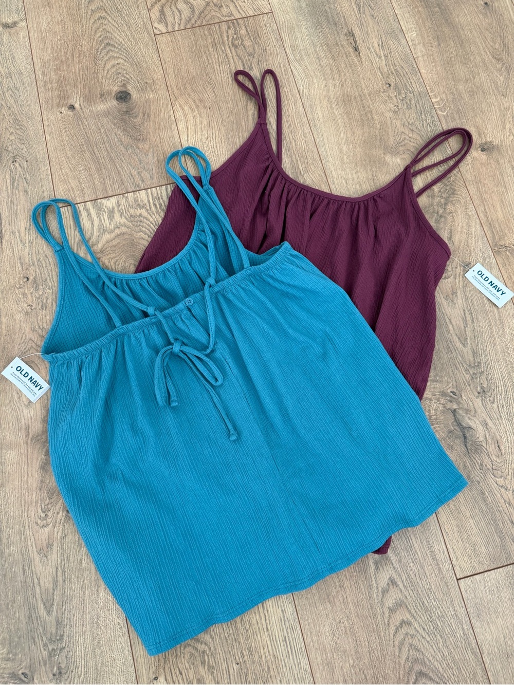 Old Navy Strappy Crepe Tank Bundle -NWT